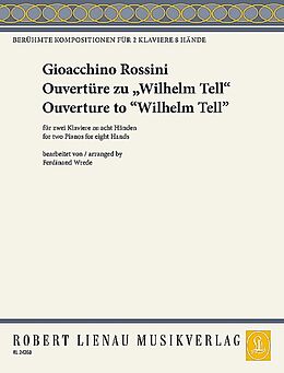 Gioacchino Rossini Notenblätter Ouvertüre zu Wilhelm Tell