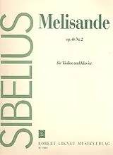 Jean Sibelius Notenblätter Melisande op.46,2