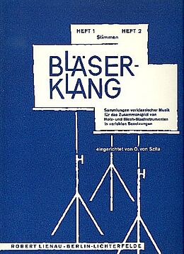  Notenblätter Bläserklang Band 2