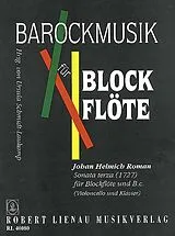 Johan Helmich Roman Notenblätter Sonata terza