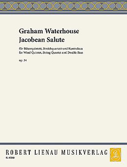 Graham Waterhouse Notenblätter Jacobean Salute op.34