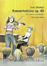 Ivan Shekov Notenblätter Konzertstücke op.85