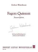 Graham Waterhouse Notenblätter Fagott-Quintett