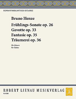 Bruno Henze Notenblätter 4 Kompositionen