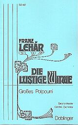 Franz Lehár Notenblätter Die lustige Witwe Grosses