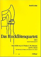  Notenblätter Das Blockflötenquartett Band 3