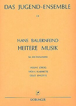 Hans Bauernfeind Notenblätter Heitere Musik für Violine (Oboe)