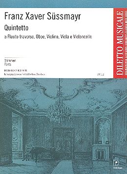 Franz Xaver Süssmayr Notenblätter Quintett D-Dur