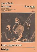 Franz Joseph Haydn Notenblätter 3 Lieder für Gesang