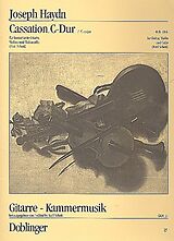 Franz Joseph Haydn Notenblätter Cassation C-Dur Hob.III-6 für Gitarre
