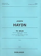 Franz Joseph Haydn Notenblätter Te Deum C-Dur Hob.XXIII-C2