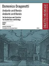 Domenico Dragonetti Notenblätter Andante und Rondo für