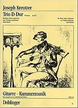 Joseph Kreutzer Notenblätter Trio D-Dur op.9,3 für Flöte