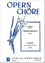 Giuseppe Verdi Notenblätter Triumphmarsch aus Aida