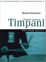 Richard Hochrainer Notenblätter Etüden für Timpani Band 2