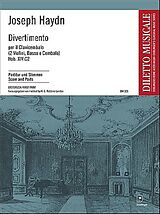 Franz Joseph Haydn Notenblätter DIVERTIMENTO C-DUR HOB.XIV-C2