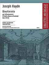 Franz Joseph Haydn Notenblätter DIVERTIMENTO C-DUR HOB.XIV-C2