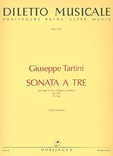 Giuseppe Tartini Notenblätter Sonata a 3 D-Dur op.8,6