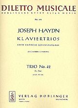 Franz Joseph Haydn Notenblätter Trio Es-Dur Nr.42 Hob.XV-30