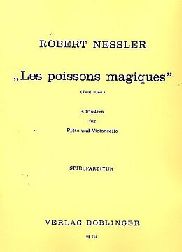 Robert Nessler Notenblätter Les poissons magiques