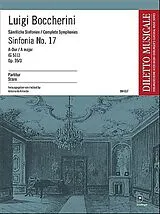 Luigi Boccherini Notenblätter SINFONIA A-DUR NR.17 OP.35,3 FUER