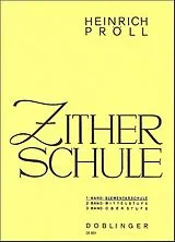 Heinrich Pröll Notenblätter Zitherschule Band 1
