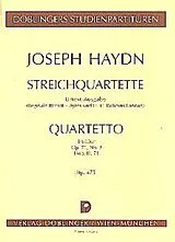 Franz Joseph Haydn Notenblätter Streichquartett Es-Dur op.71,3