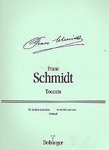 Franz Schmidt Notenblätter Toccata d-Moll für Klavier