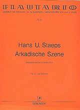 Hans Ulrich Staeps Notenblätter ARKADISCHE SZENE