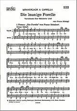 Franz Schöggl Notenblätter Die launige Forelle - Variationen über Schuberts Lied