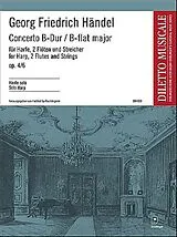 Georg Friedrich Händel Notenblätter Concerto B-Dur op.4,6