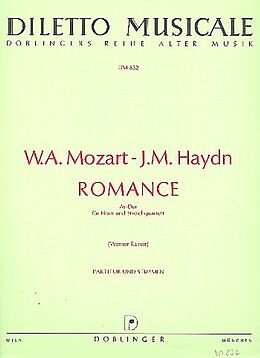 Wolfgang Amadeus Mozart Notenblätter Romance As-Dur