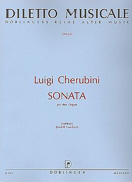 Luigi Cherubini Notenblätter Sonata