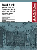 Franz Joseph Haydn Notenblätter DIVERTIMENTO A-DUR NR.34 HOB.V-A2