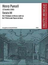 Henry Purcell Notenblätter SONATE D-DUR NR.12 FUER