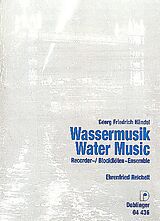 Georg Friedrich Händel Notenblätter Wassermusik