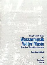 Georg Friedrich Händel Notenblätter Wassermusik