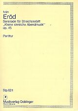 Ivan Eröd Notenblätter Serenade op.45 für 2 Violinen