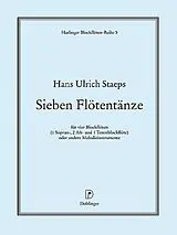 Hans Ulrich Staeps Notenblätter 7 Flötentänze
