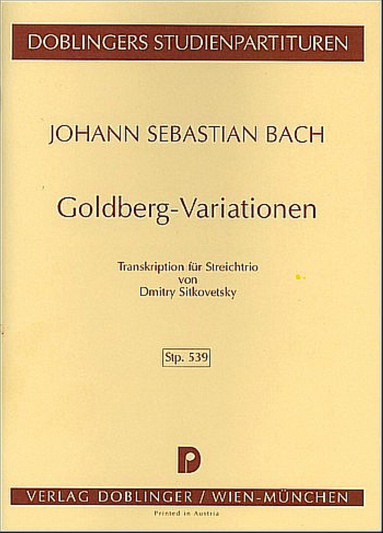 Goldberg-Variationen Transkription