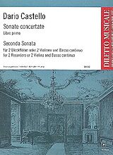 Dario Castello Notenblätter Seconda Sonate für 2 Blockflöten