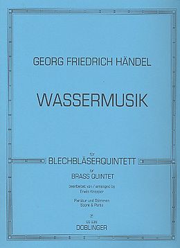 Georg Friedrich Händel Notenblätter Wassermusik für 2 Trompeten