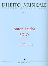 Anton (Antoine) Joseph Reicha Notenblätter Solo pour cor et piano
