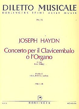 Franz Joseph Haydn Notenblätter Concerto D-Dur Hob.XVIII-2