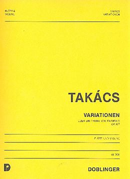 Jenö Takacs Notenblätter Variationen über ein Thema von