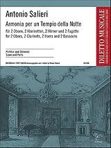Antonio Salieri Notenblätter Armonia per un Tempio della Notte