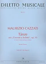 Maurizio Cazzatti Notenblätter Tänze aus correnti e balletti op.30