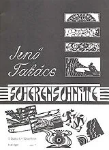 Jenö Takacs Notenblätter Scherenschnitte 9 Stücke