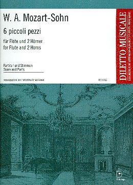 Franz Xaver Mozart Notenblätter 6 piccoli pezzi