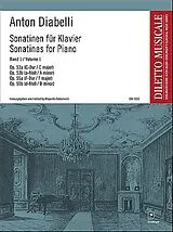 Anton Diabelli Notenblätter Sonatinen Band 1
